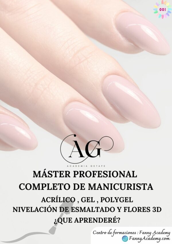 M Ster Profesional De T Cnico Manicurista Completo Horas