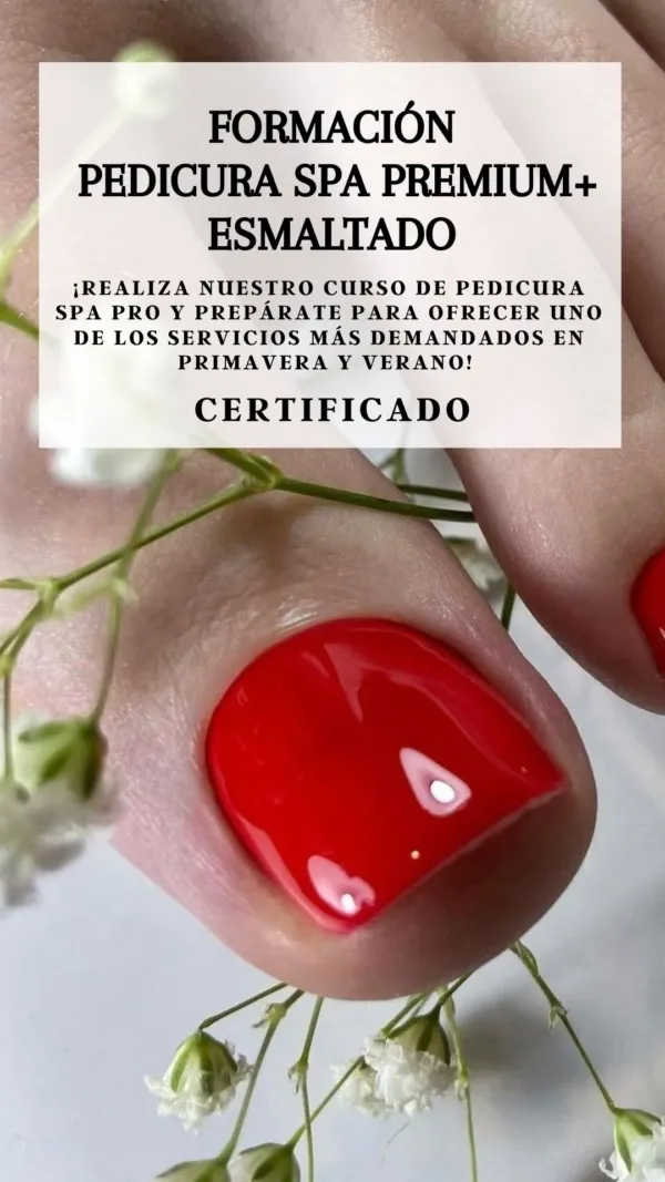 Curso de Pedicura con esmaltado
