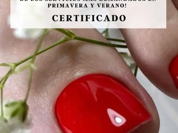 Curso de Pedicura con esmaltado