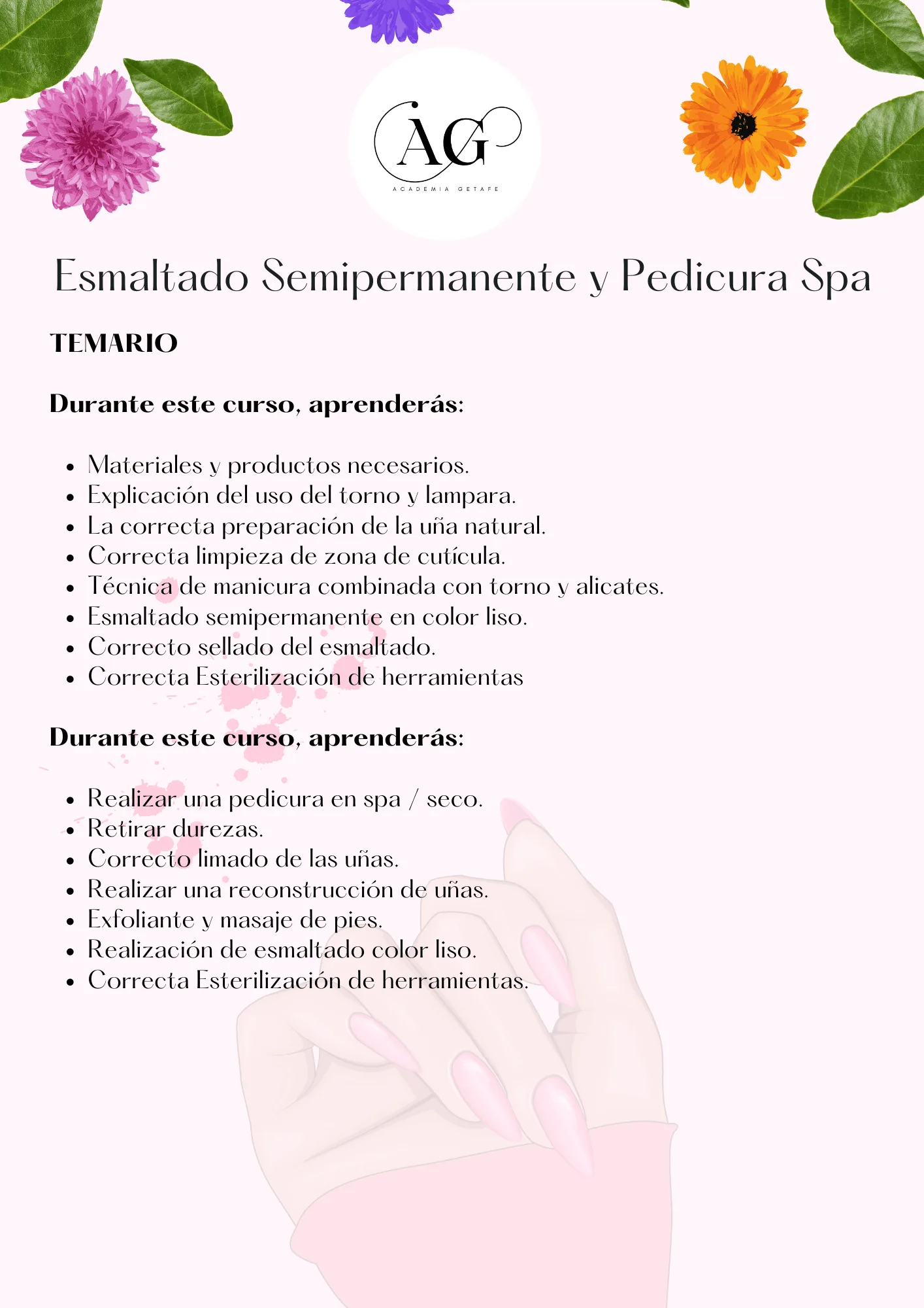 Curso Esmaltado semipermanente + Pedicura Spa EN MADRID - Imagen 2
